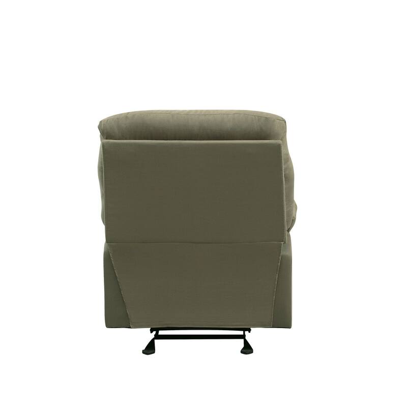 Modern Recliner in Sage Microfiber
