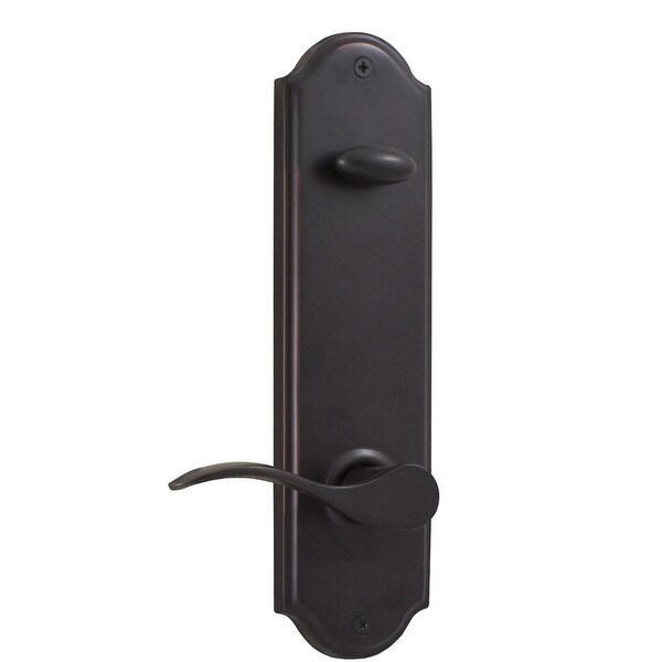 Weslock 6605U-RH Right Handed Dummy Interior Pack Featuring a Bordeau Lever from the Elegance Collection
