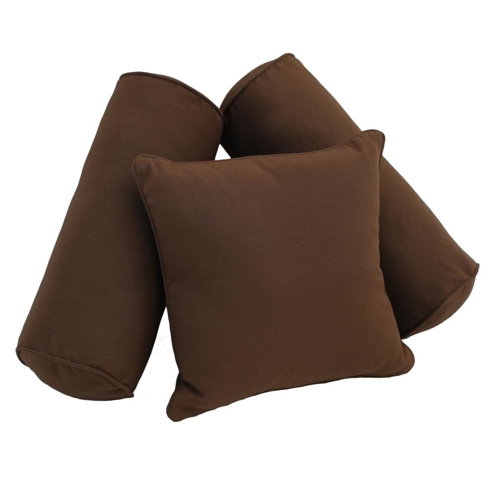 Twill 3-Piece Throw Pillow Set