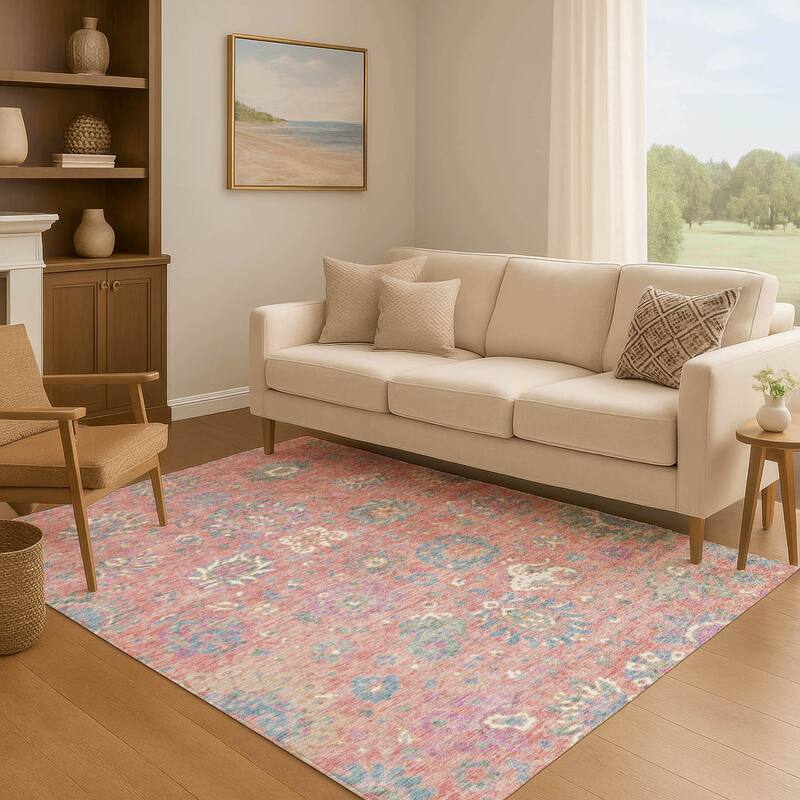 Premium Washable Super Soft Traditional Global Mayfield Rug