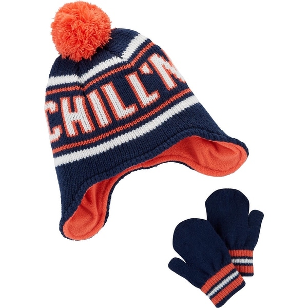 boys hat and mitten set