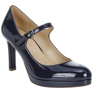 navy patent mary jane shoes