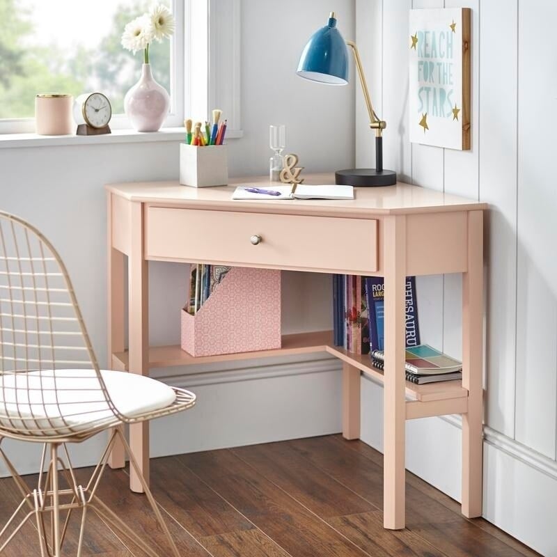 Simple Living Corner Desk and Hutch Set - On Sale - Bed Bath & Beyond -  16566757
