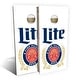 preview thumbnail 1 of 7, Miller Lite Original Outdoor Cornhole Board Set Backyard 2x4 - NO Accessories