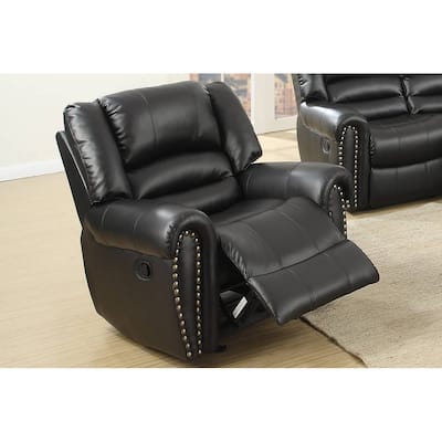 Recliner Chair With Nailhead Trim