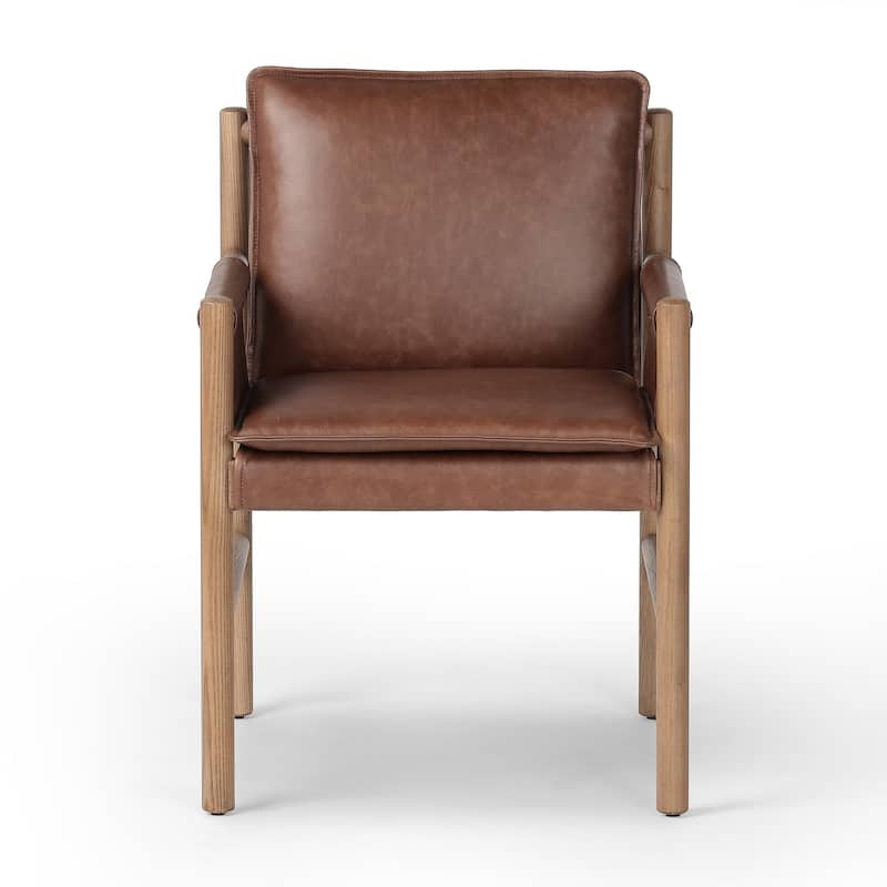 Glinda Dining Chair-Havana Brown - 23.5W x 26.25 x 34.0H