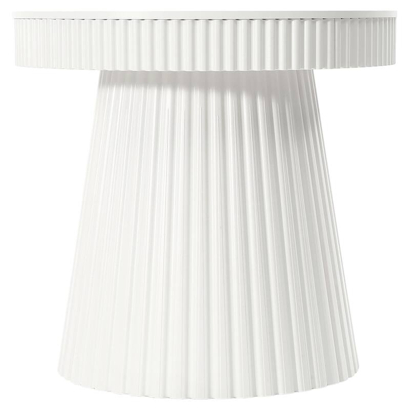 Modern Dining Table for 2-4 People, Small Round Kitchen Table