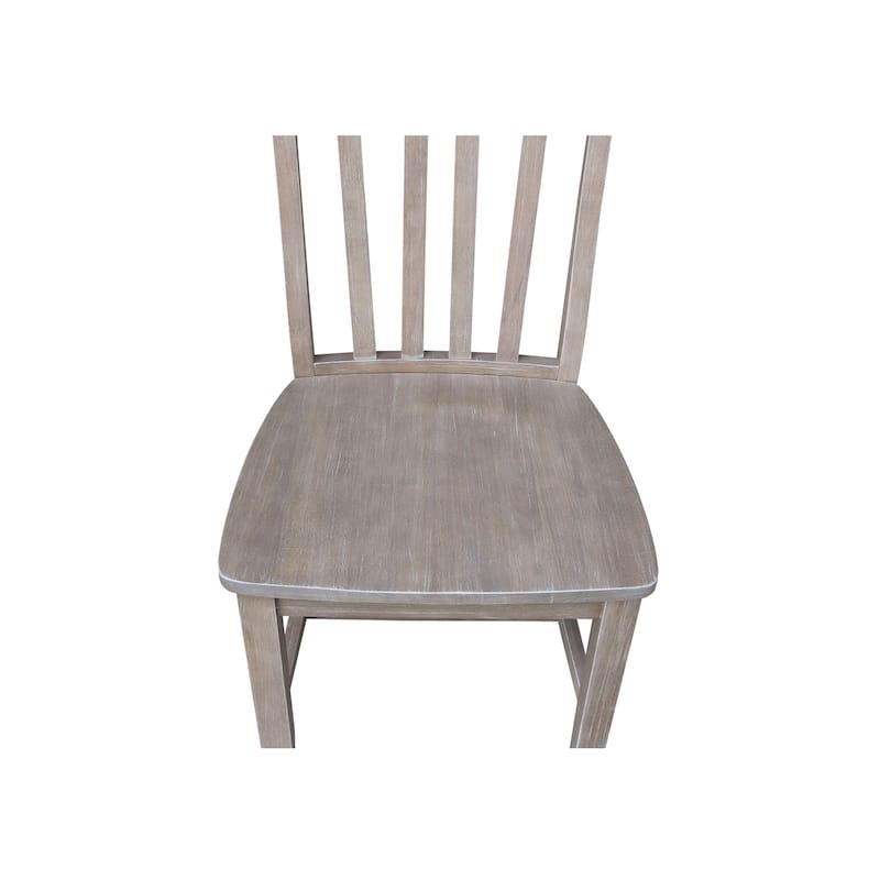 Copper Grove Quince Solid Wood Schoolhouse Chairs, Set of 2