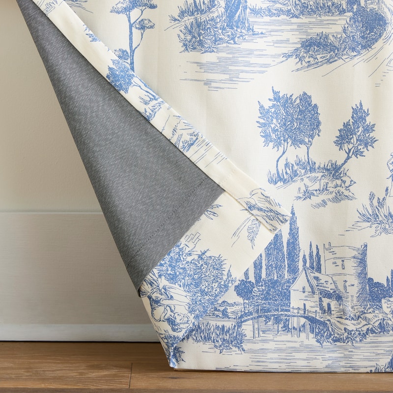 Martha Stewart Village Life Blackout Curtain Panel Pair
