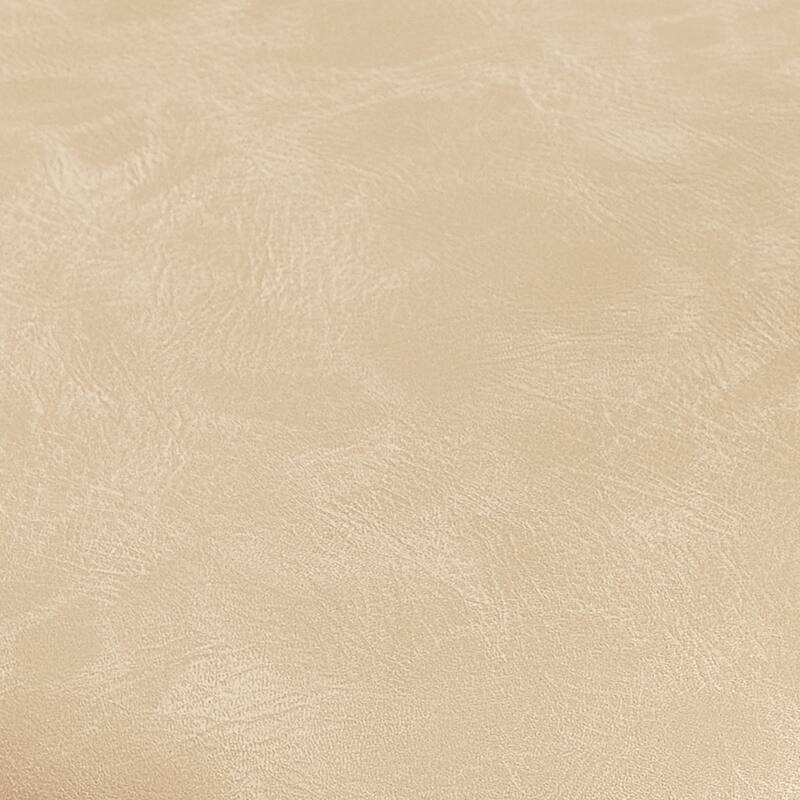 Modern Faux Leather Accent Chair, Lounge Arm Chairs with Plump Cushion, Upholstered Reading Chair with V Shape Solid Wood Legs