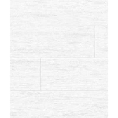 NextWall Faux Shiplap Paintable Peel and Stick Wallpaper - 20.9 in. W x 18 ft. L