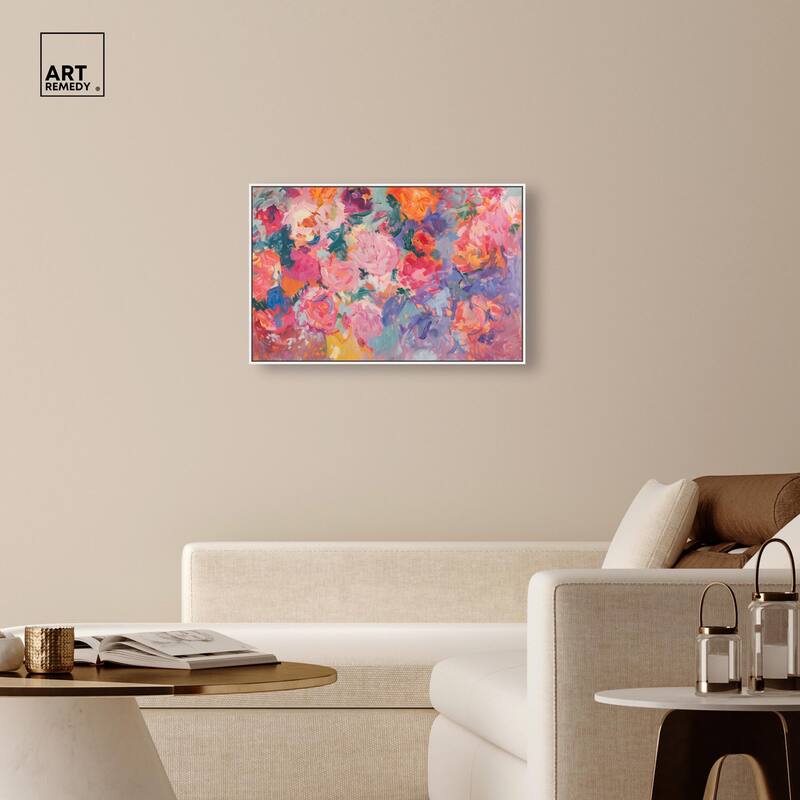 Kaleidoscope of Color Canvas by Art Remedy