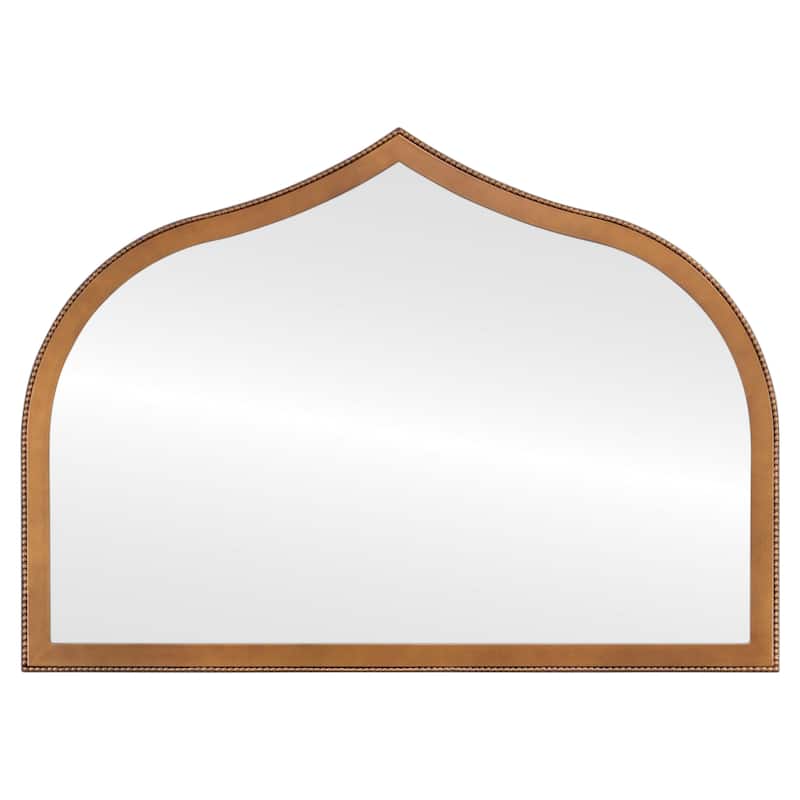 Van Buren Framed Mantel Mirror - Teardrop Cathedral - 38.4x27.4