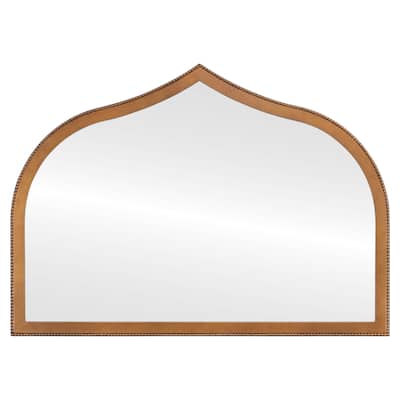 Van Buren Framed Mantel Mirror - Teardrop Cathedral - 38.4x27.4