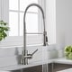 preview thumbnail 11 of 142, Kraus Britt Commercial 3-Function 1-Handle Pulldown Kitchen Faucet