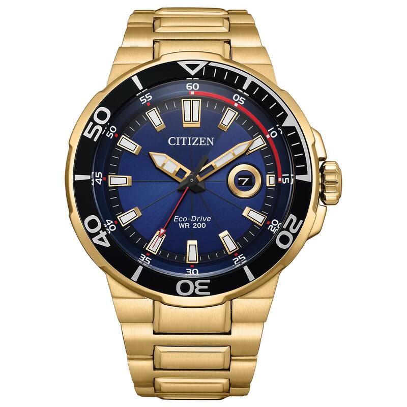Citizen Men's Endeavor 45mm Solar Eco-Drive Watch AW1423-57L - Blue - N/A