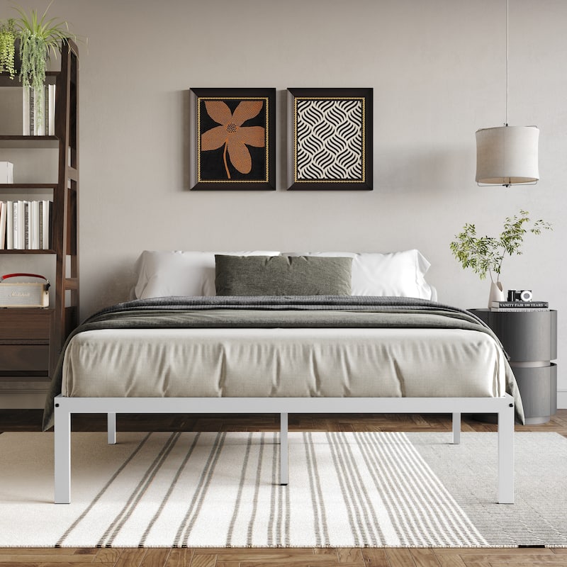 CraftPorch Minimalist Metal Platform Bed