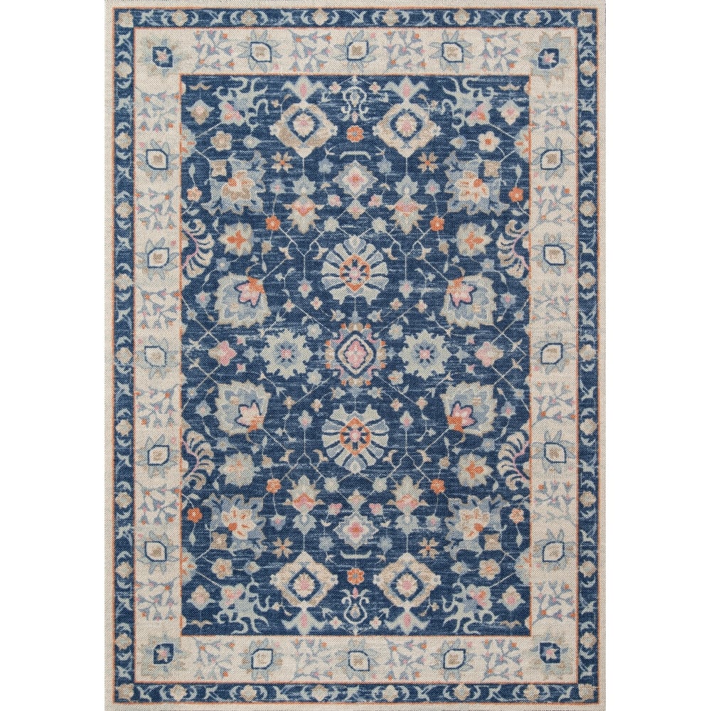 Momeni Anatolia Wool and Nylon Traditional Oriental Area Rug.