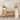 Full Size Wooden Loft Bed House-shaped Frame with a Tent, Natural+Beige