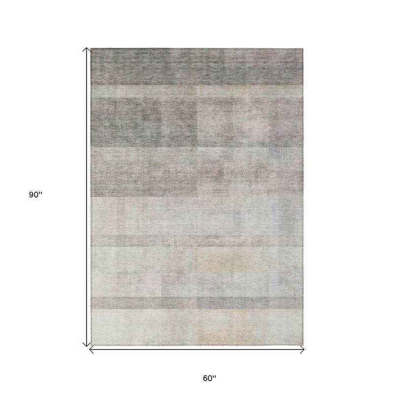 Belo Ombre Weather Resistant Classic Meets Modern Runner Outdoor Rug