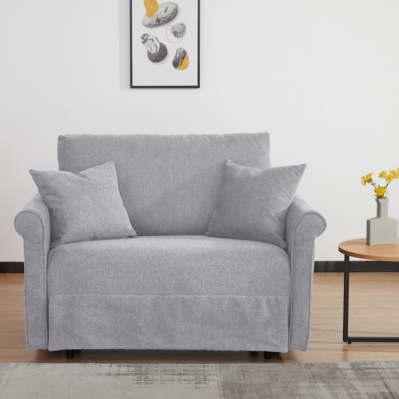 Artdeco Home - Fresno Convertible Chair - Grey