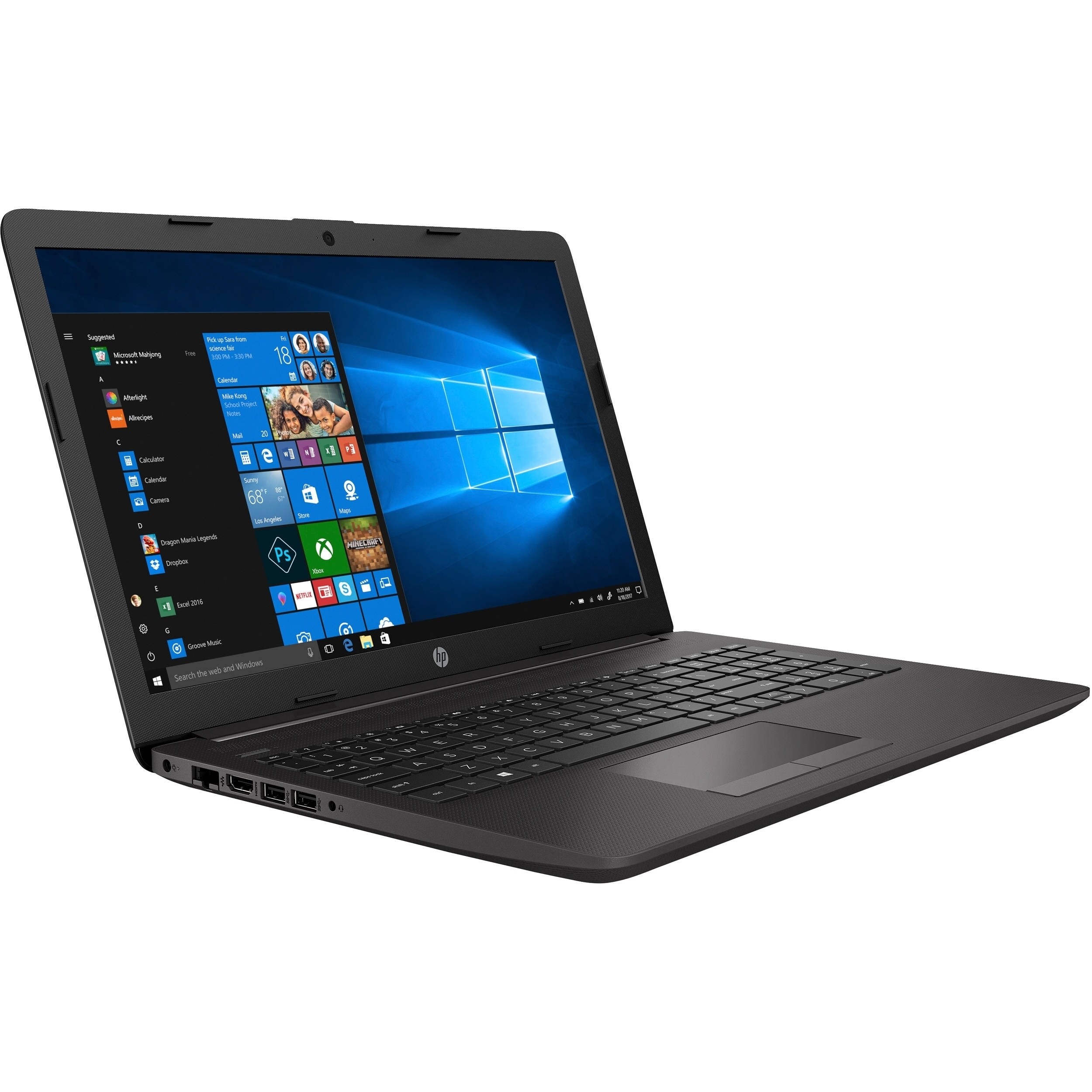 Shop Hp 250 G7 Intel Core I3 7020u X2 2 3ghz 4gb 500gb 15 6 Win10 Black Overstock 31635168
