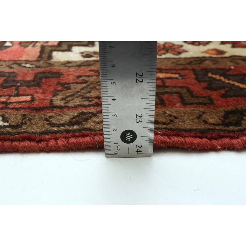 ECARPETGALLERY Hand-knotted Andelz Red Wool Rug - 3'5 x 6'0