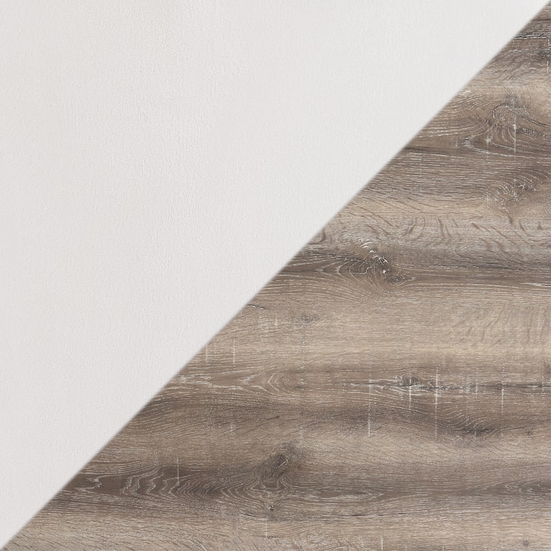 Mordern Fort Vintage Dining Table Set, Tufted Upholstered Chairs with Studded Trim