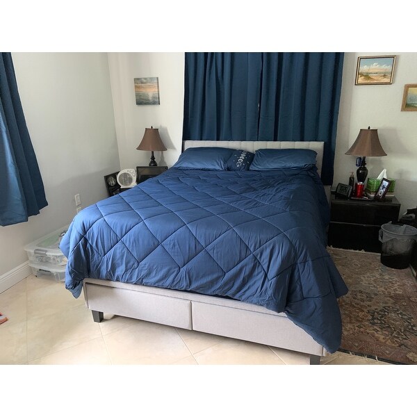Top Product Reviews For Brookside Anna Upholstered Storage Bed With Drawers 30884528 Overstock