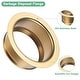 preview thumbnail 7 of 6, Garbage Disposal Sink Flange for Garbage Disposal - 3.5inch Gold