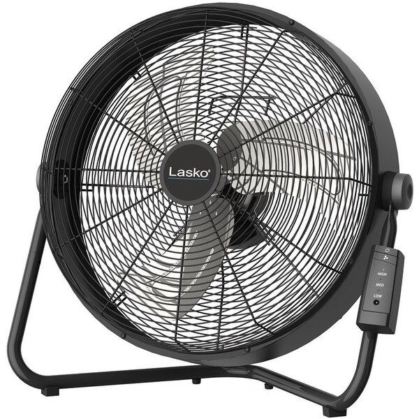 Lasko H20685 20 In. High Velocity Floor Fan with Wall ...