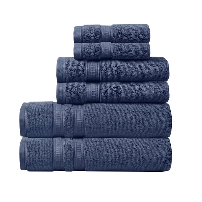 Cotton Feather Touch Antimicrobial Towel 6 Piece Set