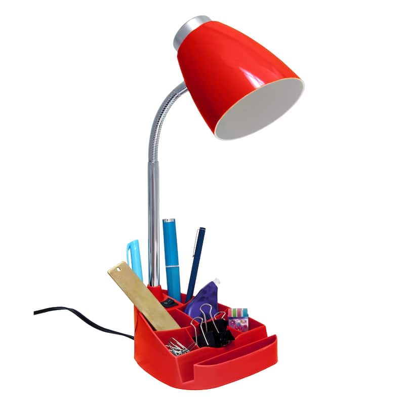 Creekwood Home 18.5" Flexible Gooseneck Organizer Desk Lamp - 18.5