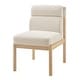 preview thumbnail 56 of 64, NPD Furniture Micah Boucle Dining Side Chair Palladian Beige/Natural Wood Frame