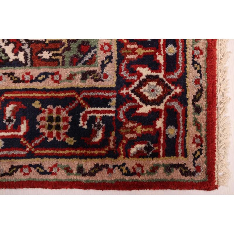 ECARPETGALLERY Hand-knotted Serapi Heritage Red Wool Rug - 4'0 x 5'11