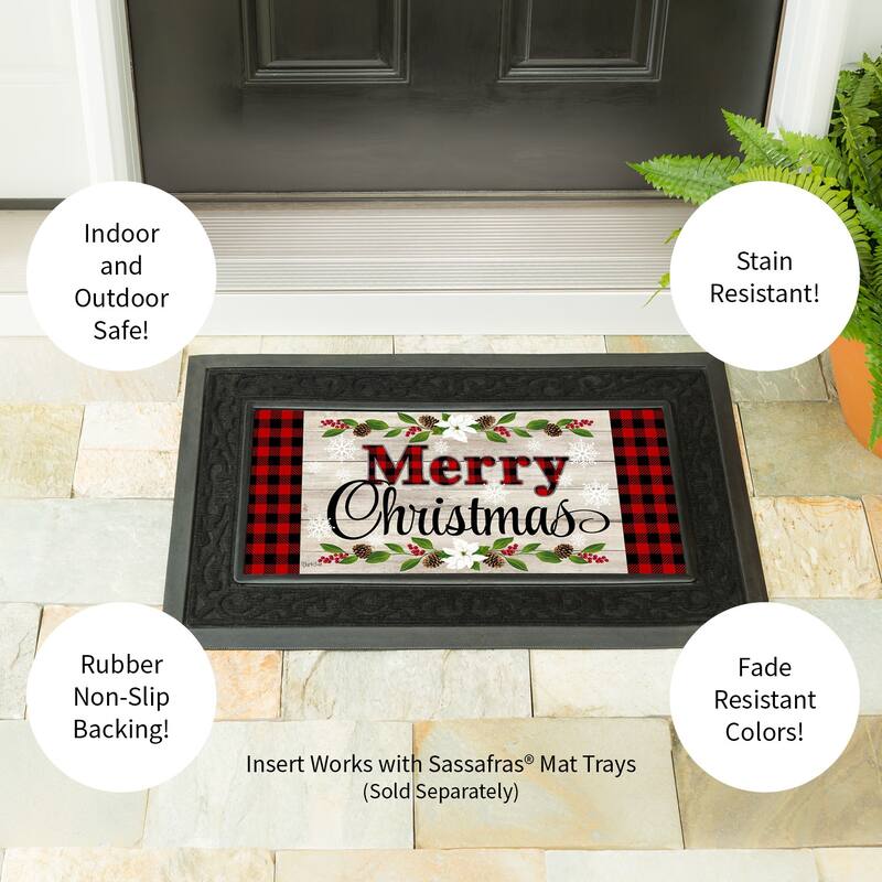 Christmas Sentiments Sassafras Switch Mat