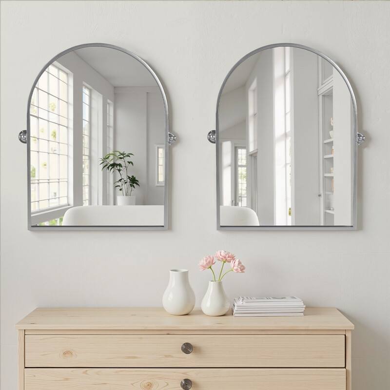 Iron Metal Frame Rectangular Windowpane Wall Mirror Farmhouse Rustic Elegant Decor for Living Room Bedroom Bathroom Entryway
