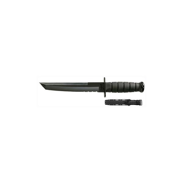 Kabar knives 1245 kabar tanto knife 8 w/plastic sheath black Bed