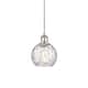 Option Polished Nickel / Clear Water Glass