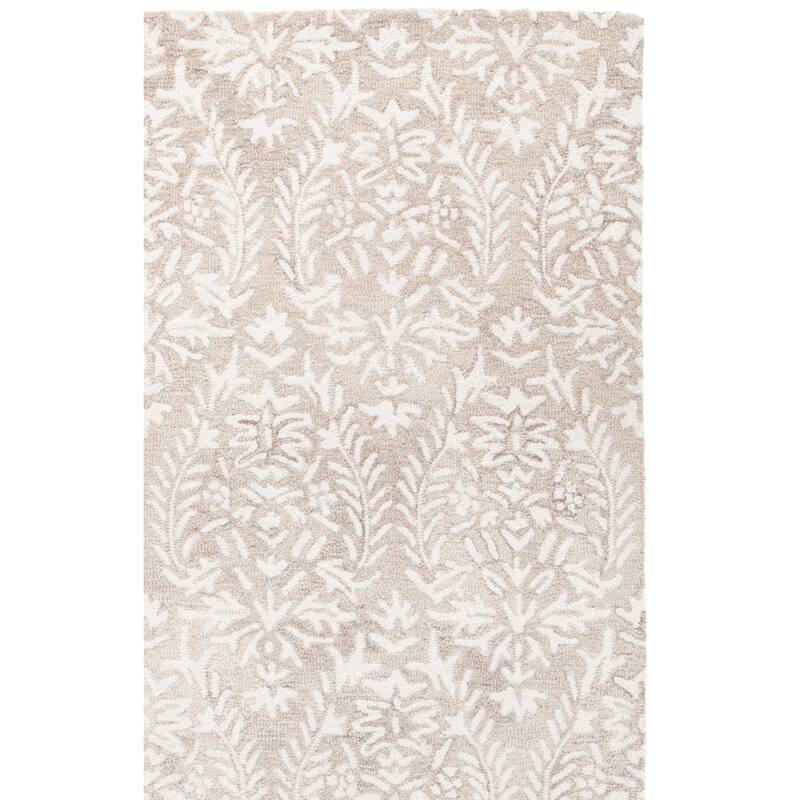 SAFAVIEH Handmade Ebony Lelioara Modern & Contemporary Wool Rug