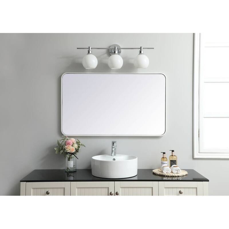 Elegant Lighting MR802440 Evermore 40" W x 24" H Contemporary
