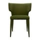 preview thumbnail 36 of 37, Extended Wingback Modern Dining Chair Forest Green