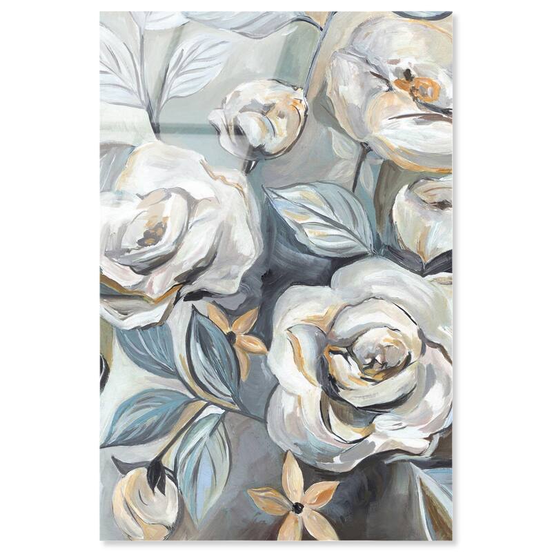 Grey Delight Acrylic by Art Remedy, Ready to Hang - 36" x 54"