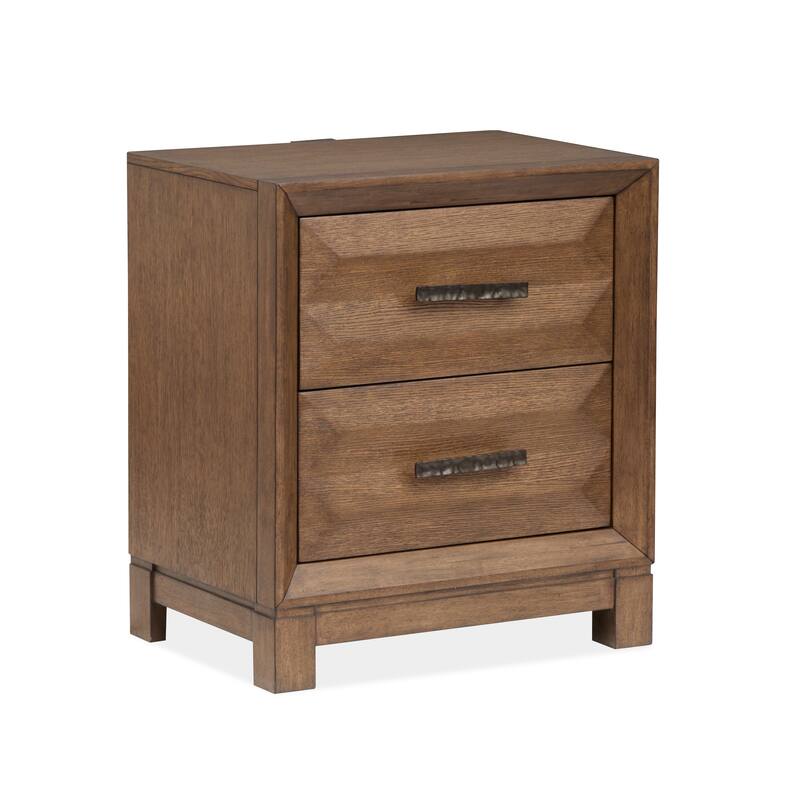 Magnussen Home Callisto Bourbon Brown Drawer Nightstand - 2-drawer