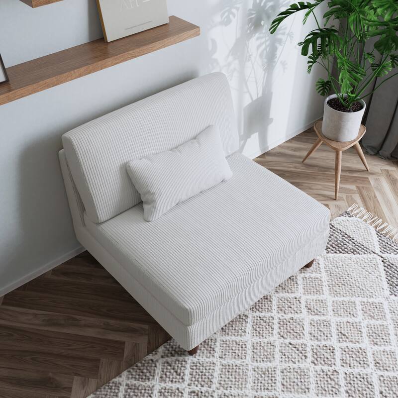 Free Combination Multi-Shaped Corduroy Sofa Modular