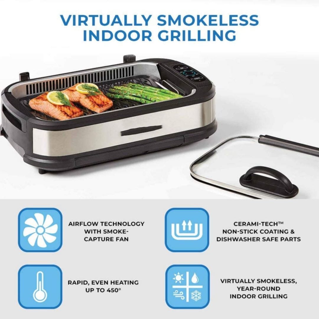 Power smokeless grill new arrivals bed bath and beyond