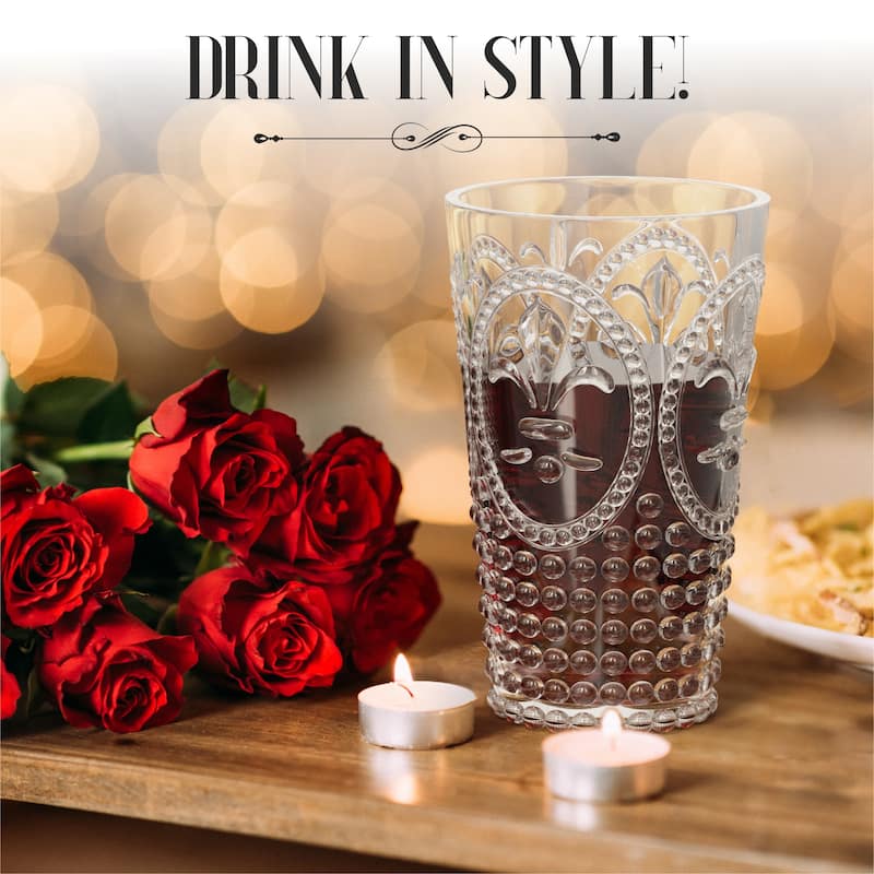 Elle Decor Set of 4 Acrylic Water Tumblers