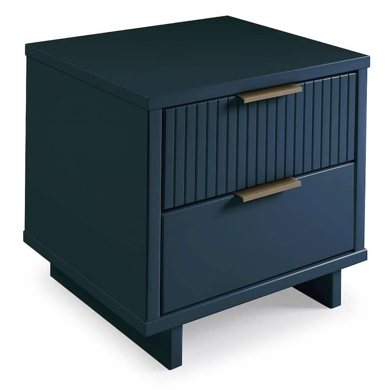 Manhattan Comfort 2.0 Granville Modern 2 Drawer Nightstand