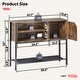 preview thumbnail 22 of 20, Kitchen Sideboard Buffet Cabinet with Adjustable Shelves Console Table