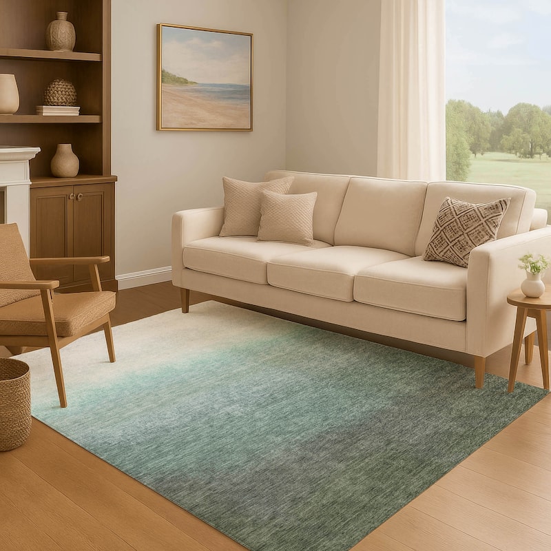 Premium Washable Super Soft Abstract Ombre Mayfield Rug